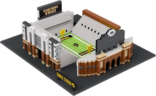 Vista 9 de FOCO NCAA Unisex NCAA College 3D BRXLZ Puzzle Team Football Stadium