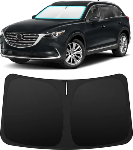 Vista 216 de INSAUTO Accesorios para parasol de parabrisas de ajuste personalizado para Acura RDX 2019-2026, parasol plegable para ventana delantera, reflector