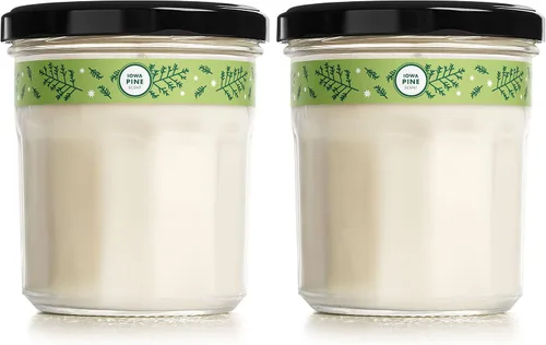 Vista 14 de Mrs. Meyer's Vela aromática de soja para aromaterapia, 35 horas de tiempo de combustión, hecha con cera de soja y aceites esenciales, edición