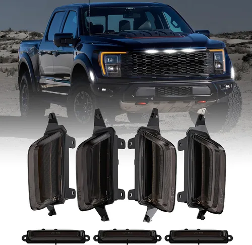 Vista 11 de Luces de posición laterales para G1500-G3500 G10-G30 1985-1996 Iluminación 3D DOT SAE