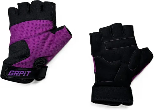Vista 2 de Guantes infantiles para ciclismo, scootering y diversión en el patio de recreo Guantes de bicicleta acolchados de medio dedo para niños y niñas