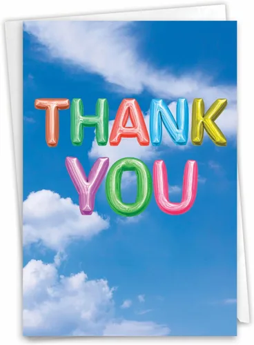 Vista 12 de The Best Card Company Boss Thank You - Tarjeta de felicitación con sobre de 5 x 7 pulgadas, 1 tarjeta, (no 3D o elevado) mensajes inflados