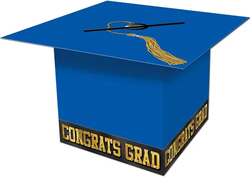 Vista 7 de Caja de tarjetas de graduación accesorio de fiesta (1 unidad) (1/paquete)