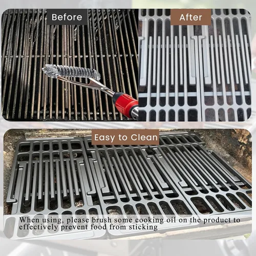 Vista 5 de PCBZ0A (paquete de 3) Rejilla ajustable de 6 1/4 pulgadas de ancho para parrillas de barbacoa, parrillas eléctricas de gas, rejillas de parrilla