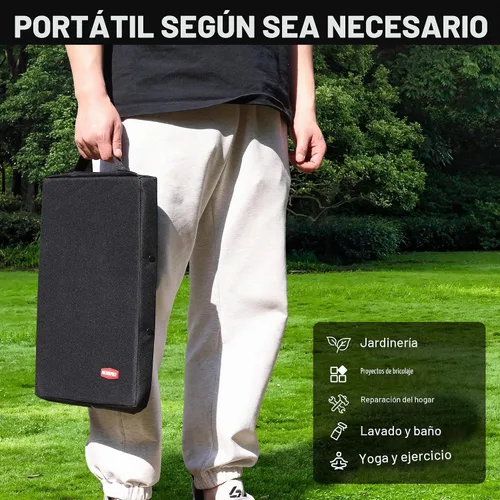Vista 9 de WORKPRO Almohadilla para Arrodillarse de 17" con Cubierta Removible, Almohadillado Suave para la Rodilla, Almohadilla Grande de Espuma