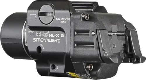 Vista 8 de Streamlight 69475 TLR-8 HL-X G USB Linterna Táctica Recargable de 1000 Lúmenes Montada en Riel para Armas con Láser de Puntería Verde Integrado
