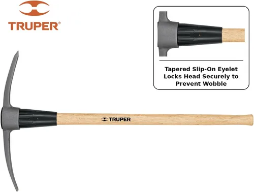 Vista 4 de Truper 31621 Railroad Pick Mango de madera, 5 libras