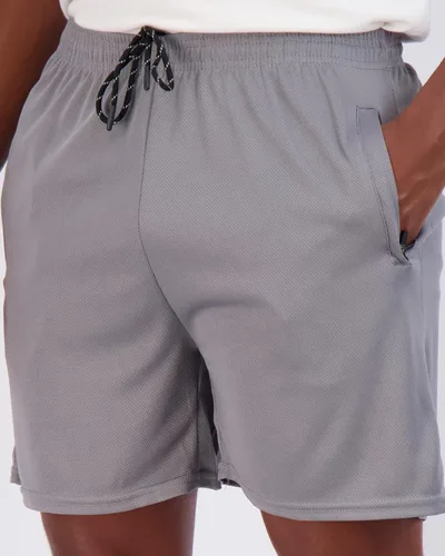Vista 3 de Paquete de 5 pantalones cortos de malla de 5 pulgadas para hombre con bolsillos (disponible en tallas grandes y altas)