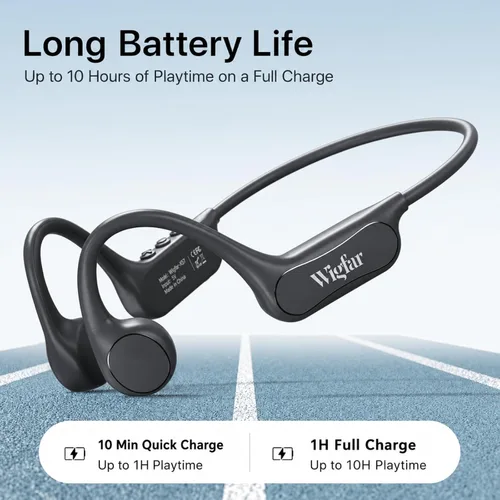 Vista 12 de Wigfar Bone Conduction Headphones, Open Ear Headphones, Bluetooth 6.0