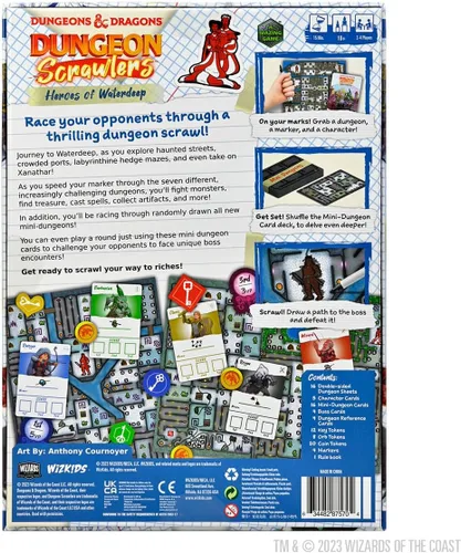 Vista 2 de Dungeons & Dragons Dungeon Scrawlers - Heroes of Waterdeep