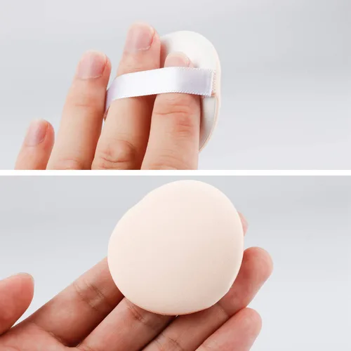 Vista 5 de Luckycivia - 30 piezas de 2.2 pulgadas de polvo cosmético, herramienta de maquillaje de base de esponja suave, esponja de base BB Cream esponja