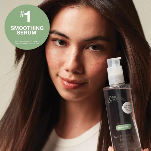 Vista 5 de Paul Mitchell El suero súper delgado acelera el tiempo de secado resistente a la humedad para el cabello encrespado