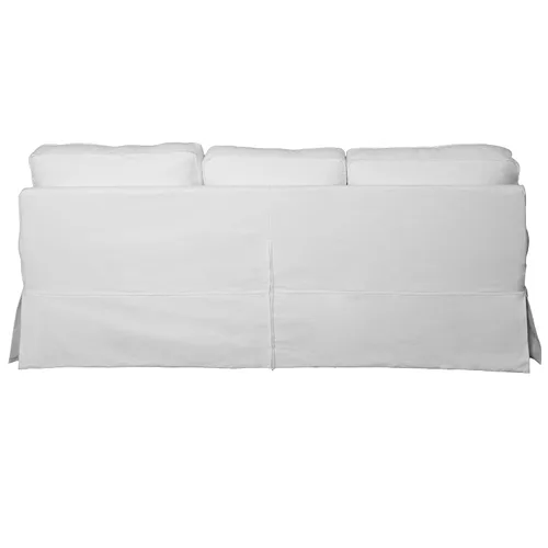 Vista 4 de Sunset Trading Horizon - Juego de funda para sofá cama y diván, color blanco cálido, pequeño