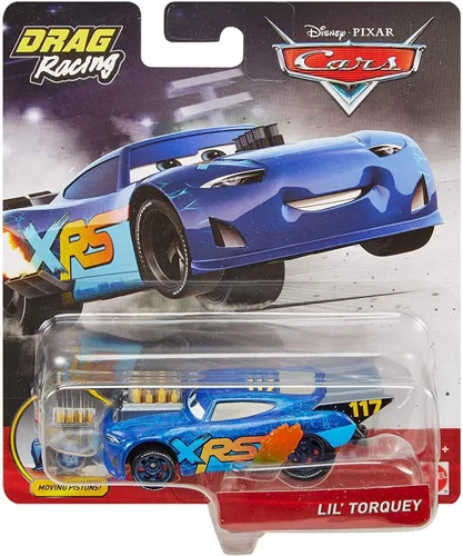 Vista 5 de Disney Pixar Cars XRS Drag Racing Lil' Torquey