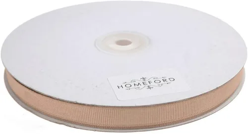 Vista 40 de Homeford Cinta de grogrén macizo, 50 yardas (1-1/2 pulgadas, oro antiguo)