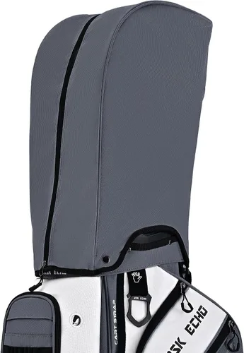 Vista 8 de ASK ECHO Soundless-Series - Bolsa para carrito de golf con 15 divisores, parte inferior con bloqueo de agarre