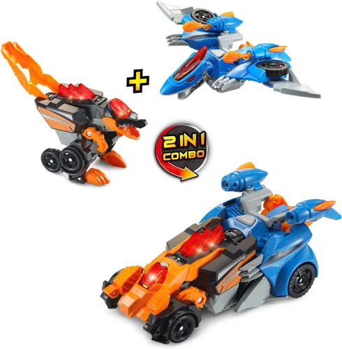 Vista 2 de VTech Switch and Go Spinosaurus Speedster 2 en 1