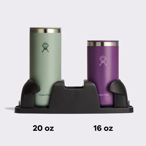 Vista 7 de Hydro Flask Taza de café de viaje – Acero inoxidable aislado, antiderrames, resistente a fugas, vaso de café para llevar, 16 onzas, verde agave