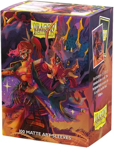 Vista 24 de Dragon Shield Fundas de arte mate 100 CT - Fundas TCG suaves y resistentes Compatible con Pokemon, One Piece & Magic the Gathering Buffy the