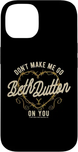 Vista 4 de Funda para iPhone 16 Yellowstone Beth Dutton Don't Make Me