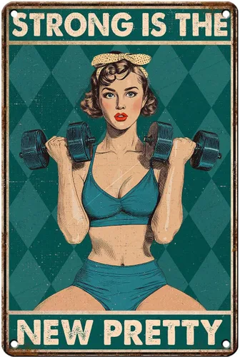 Vista 21 de Letreros vintage de lata de pollo para Coop Retro Garden Letrero de metal Granja Jardinería Girl Poster I Just Want To Work In My Garden And Hang