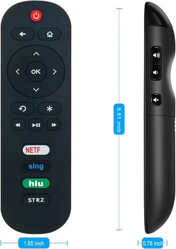 Vista 7 de RC280 Control remoto de repuesto para TCL Roku TV 32S305 49S405 49S403 43S303 55S403 32S301 50FS3800 32S3750 32S3800 32S4610R 32S38500 A 32S3 US 700