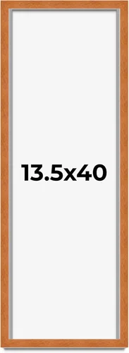 Vista 187 de Marco de 3 x 3 pulgadas de madera maciza de nuez y miel marrón con plexiglás acrílico UV, respaldo de tablero de espuma y accesorios para colgar
