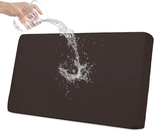 Vista 82 de Easy-Going Funda de cojín 100% impermeable para asiento de sofá, funda de cojín elástica de muebles, para niños, mascotas, cojín de sofá biplaza