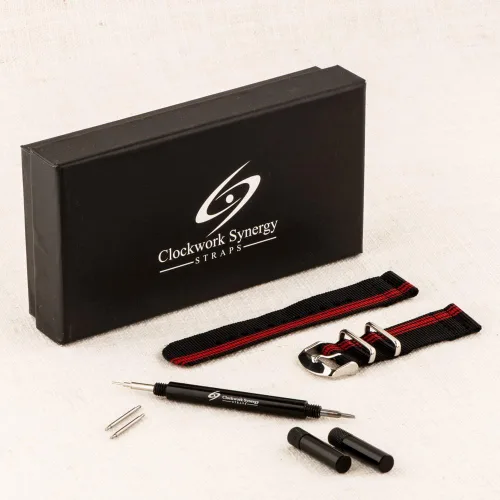 Vista 3 de Clockwork Synergy - 2 piezas Classic NATO SS Nylon Band