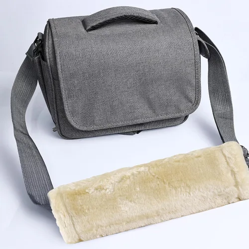 Vista 3 de MOONET Paquete de 2 fundas para cinturón de seguridad de automóvil para una conducción más cómoda, funda universal para cinturón de seguridad