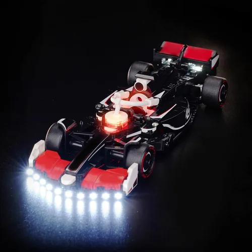 Vista 20 de Kit de luces LocoLee Compatible con Lego 77251 McLaren F1 Team MCL38 Coche de Carrera - Solo Luz Sin Modelo, Accesorios de Iluminación LED