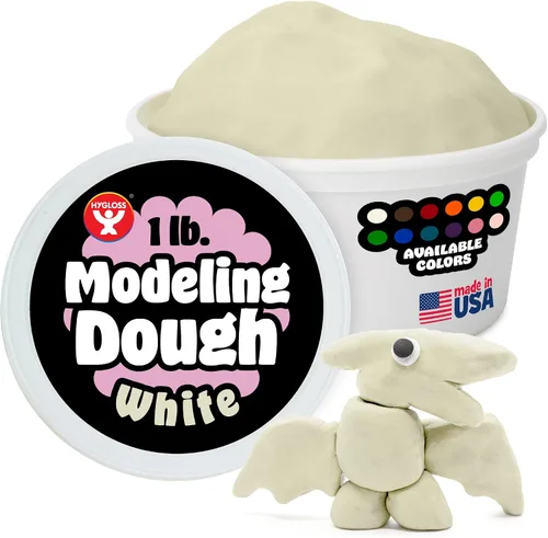 Vista 28 de Hygloss Masa de Modelado para Jugar para Niños – Masa Sensorial Segura y No Tóxica para Artes y Manualidades – Tubo de 1 lb – Arcilla de Jugar
