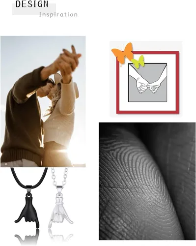 Vista 4 de Collar con colgante de corazón de acero inoxidable para parejas con llave de bloqueo de corazón a juego para enamorados, regalo de compromiso