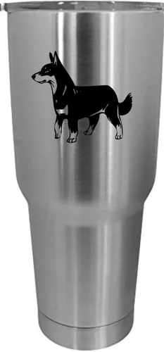 Vista 481 de Cairn Terrier - Vaso grabado con temática de perro, 30 onzas