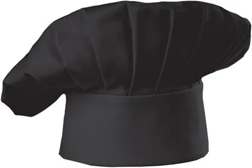 Vista 2 de Hyzrz Juego de delantal de chef y sombrero, delantal de cocina ajustable para adultos con sombrero de carnicero, delantal de disfraz de panadero