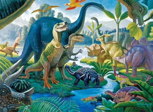 Vista 2 de Rompecabezas Ravensburger de tierra de los Gigantes – 100 piezas