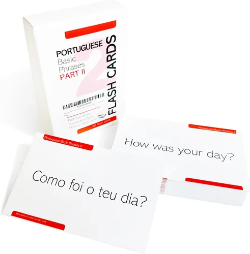 Vista 3 de Pat's Flash Cards Paquete de 150 frases esenciales en portugués