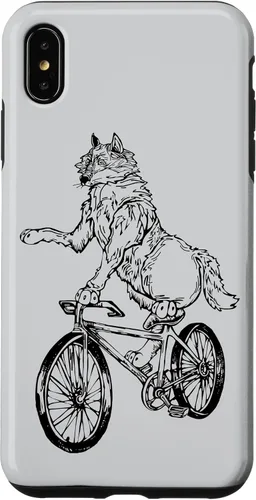 Vista 11 de Wolf Cycling Bicycle Funny Animal Cyclist Biking Bike Case for iPhone 17