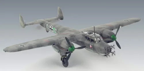 Vista 3 de ICM Modelos Do 215 B-5 WWII German Night Fighter Kit