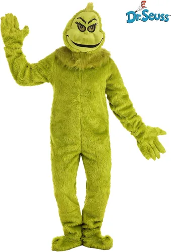 Vista 2 de The Grinch Adult Premium Costume