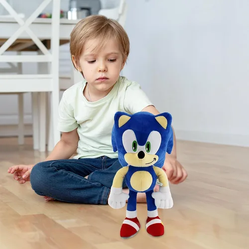 Vista 6 de Figuras de peluche de animales de peluche (azul)