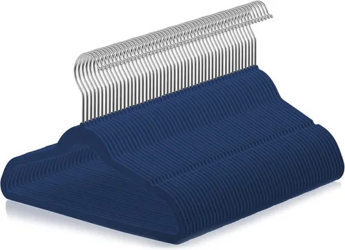 Vista 8 de Casafield 50 perchas de terciopelo para niños, tamaño de 14 pulgadas, color negro