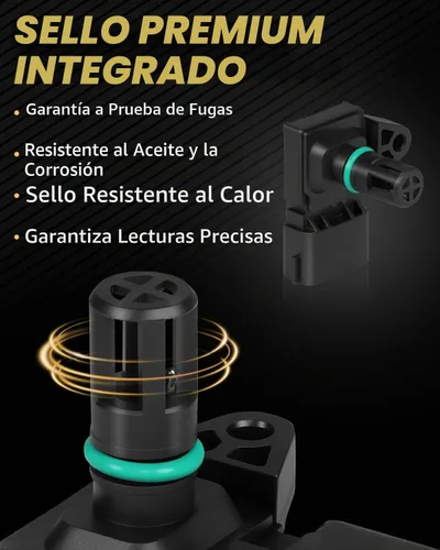 Vista 6 de AATEE Sensor de presión absoluta del colector para:-Dodge para:-Ram 2500 3500 2007 2008 2009 2010, para:-RAM 2500 3500 2011 2012 2013 2014, MAP