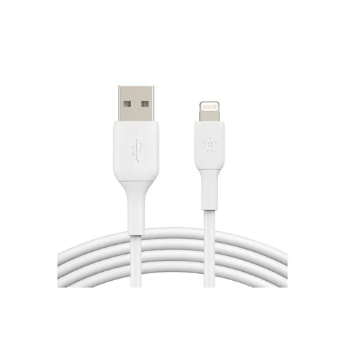 Vista 7 de Cable Lightning Belkin BoostCharge - 3.3 pies/1M - Certificado MFi Cargador de iPhone de Apple Cable USB a Lightning - Cable de iPhone - Cable Negro