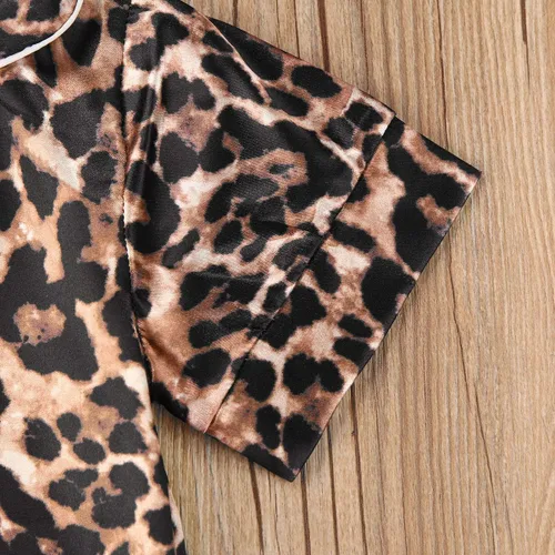 Vista 59 de Conjunto de pijama de manga larga con botones para niña pequeña, conjunto de ropa de dormir