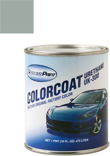 Vista 310 de Aerosol para pintura de retoque automotriz Dodge Stratus - Capa transparente metálica de acero plateado A4/DA4 - Paquete todo incluido