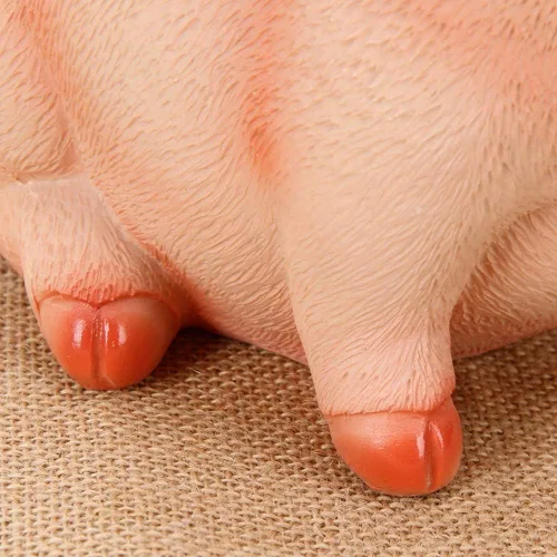 Vista 7 de Norbi - Hucha de resina para niños diseño de cerdito