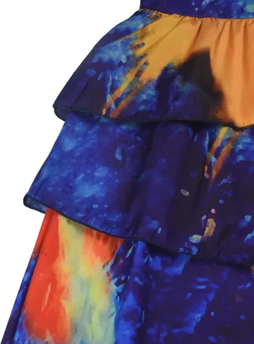 Vista 5 de Vestido Isabella de princesa para niñas, disfraz de Halloween con clip para el cabello
