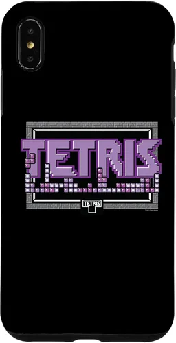 Vista 10 de Funda con logotipo de 8 bits para iPhone 11 Tetris