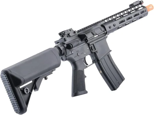 Vista 2 de Evike Airsoft - Matrix M4 GBB M4-Style Gas Blowback Airsoft Rifle con sistema WA reforzado (Modelo: MLOK 9")